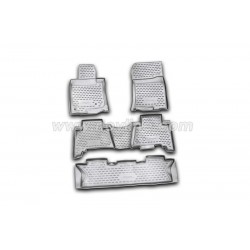 3D Patosnice TOYOTA Land Cruiser Prado 12/2009-2013, set 5 kom., 7 seat.